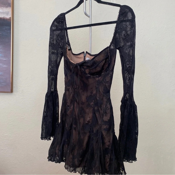 House of CB Small Taller 'Analissa' Black Lace Corset Dress‎ NWOT - Picture 9 of 10